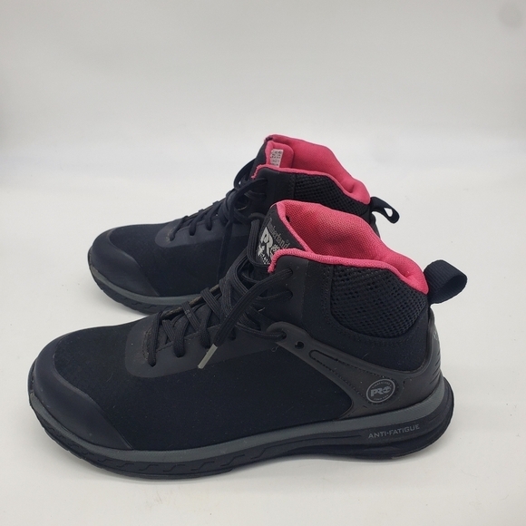 Timberland PRO Shoes Womens 7 UK 5.5 Drivetrain Mid Composite Safety Toe Boots - Picture 10 of 13